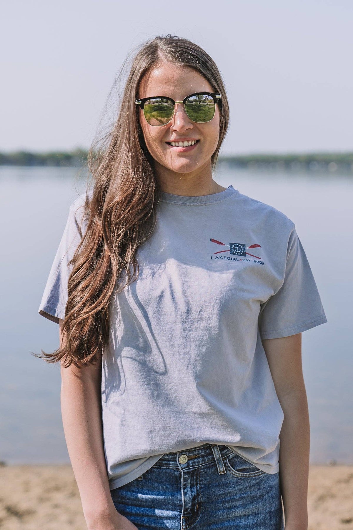 Patriotic Oars Flag Tee