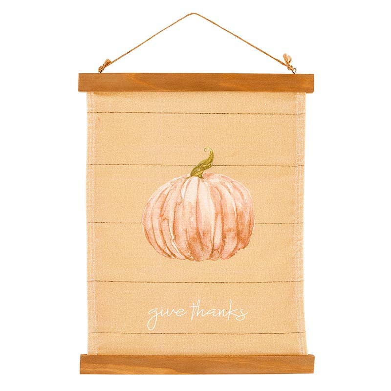 Give Thanks Canvas Banner