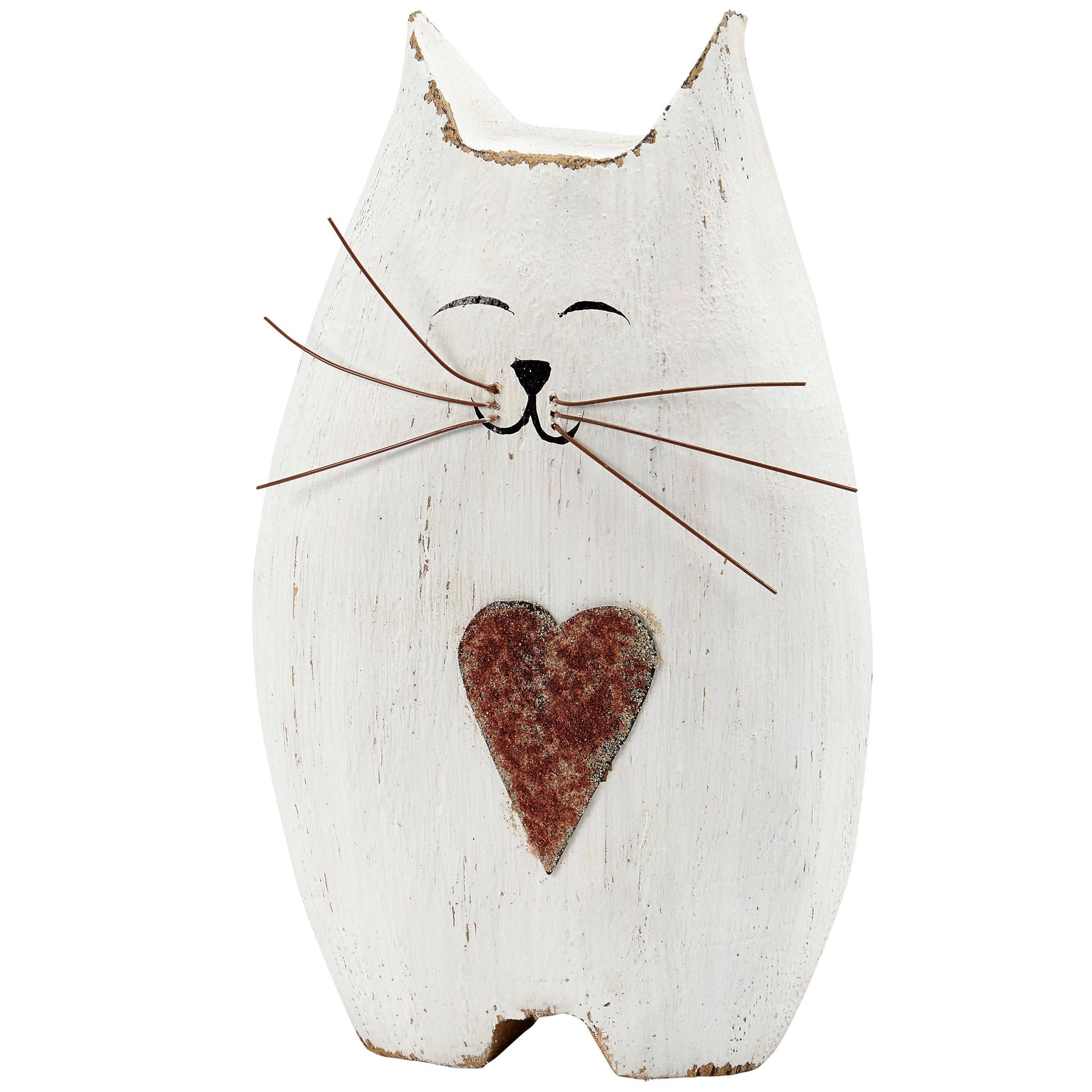 Heart Cat Chunky Sitter
