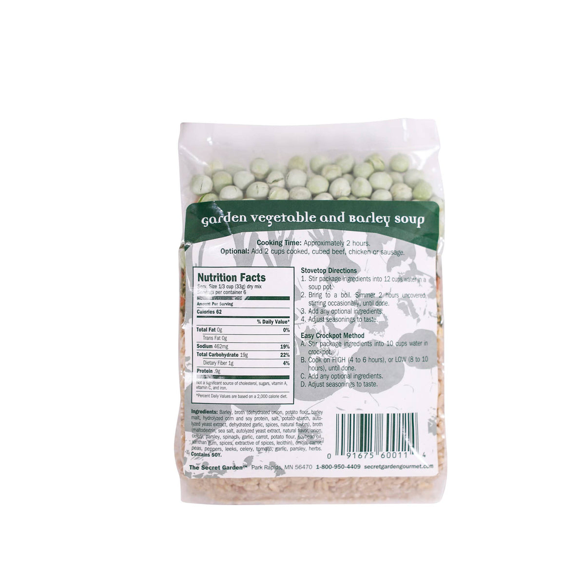 Garden Vegetable & Barley Soup