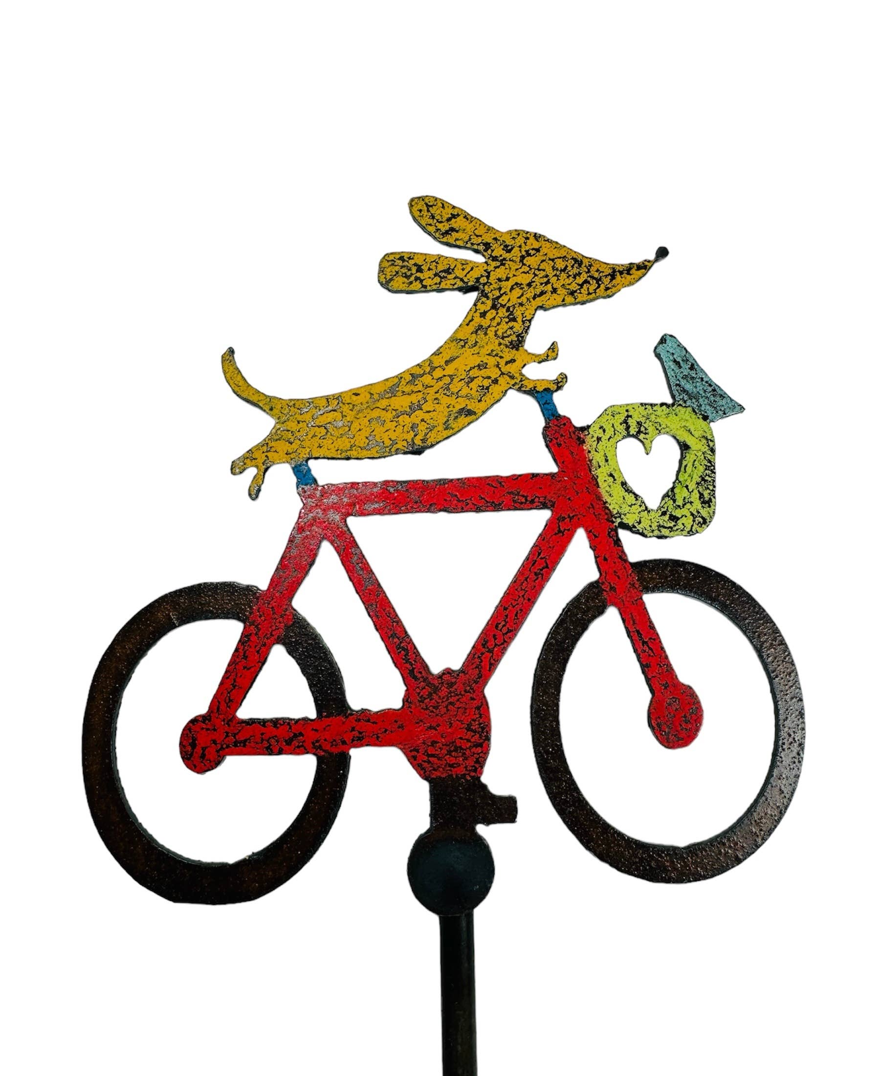 Bike plant stake Dog gardening Impulse buys gardener Pets