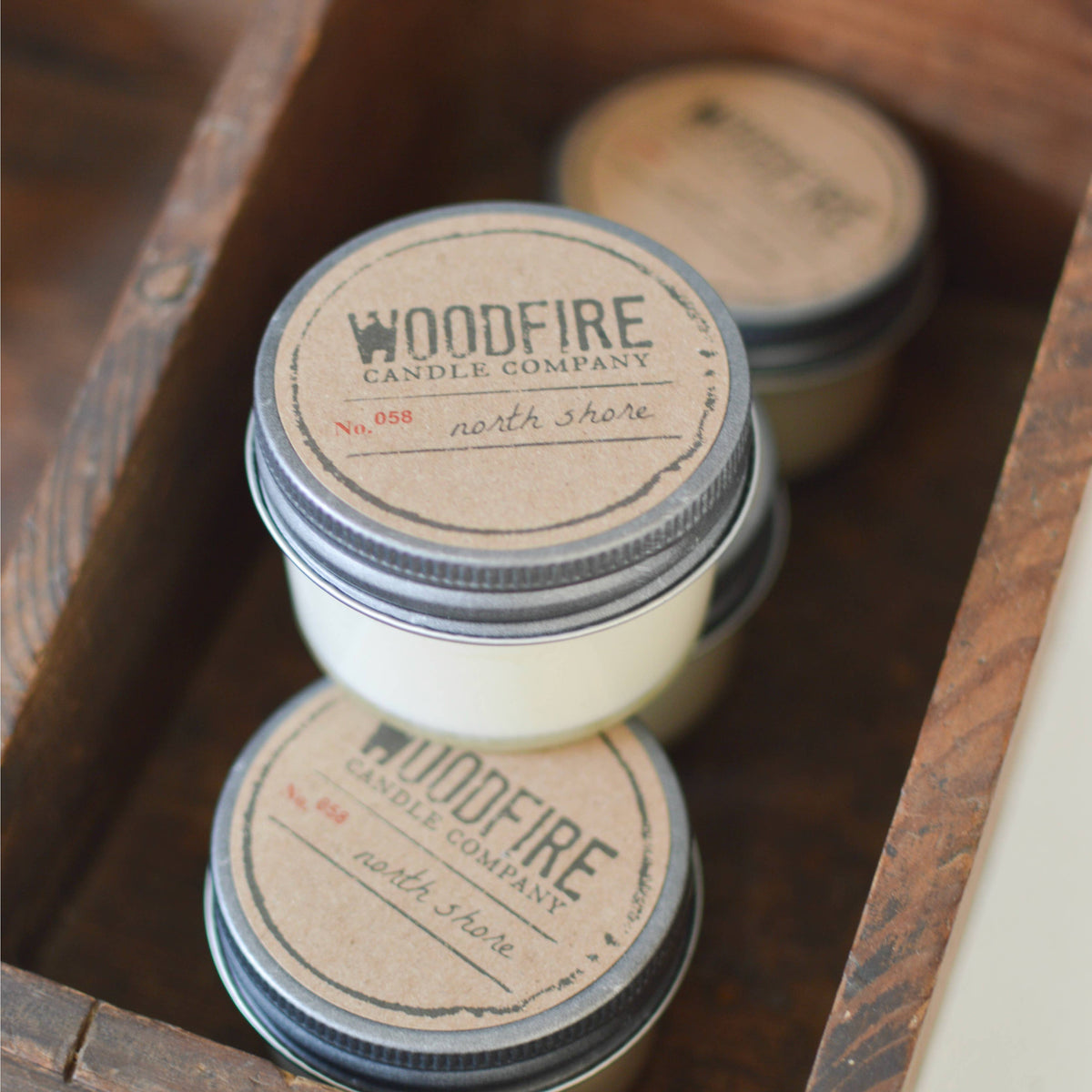 Jelly Jar Wood Wick Soy Candle Spring Gift