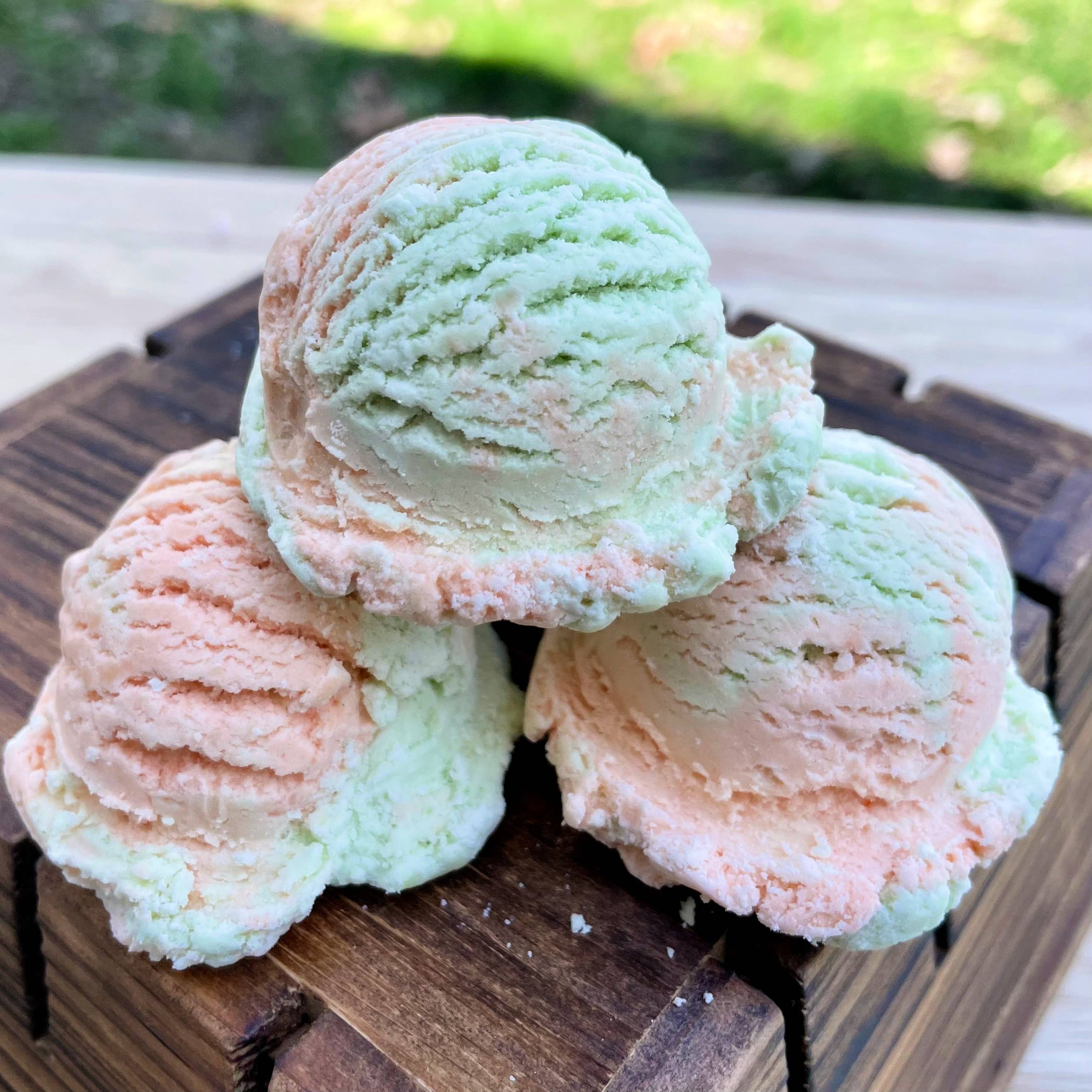 Bubble Scoops Solid Bubble Bath Cucumber Melon