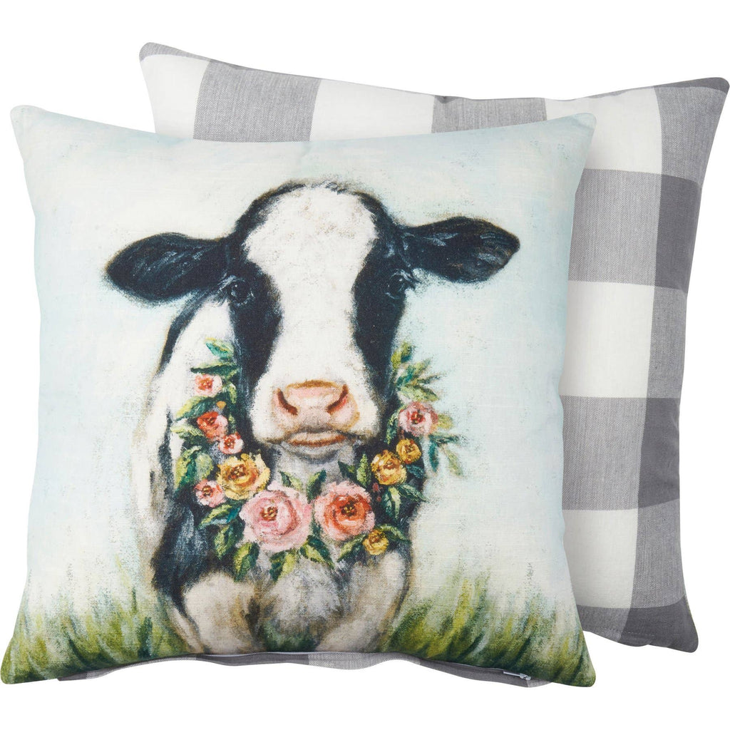 Floral Calf Pillow