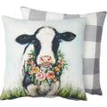 Floral Calf Pillow