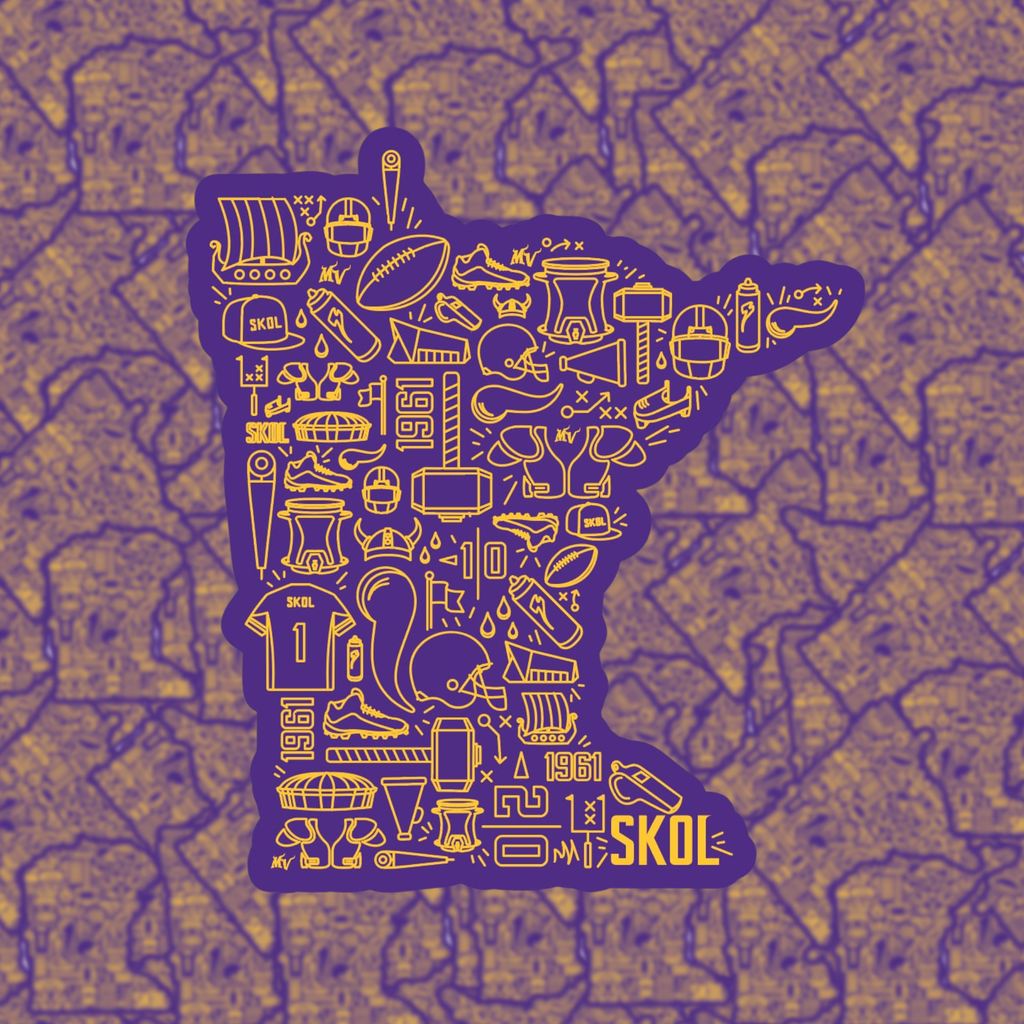 Minnesota Football Sticker