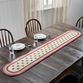 Celebration Jute Oval Table Runner 13x72