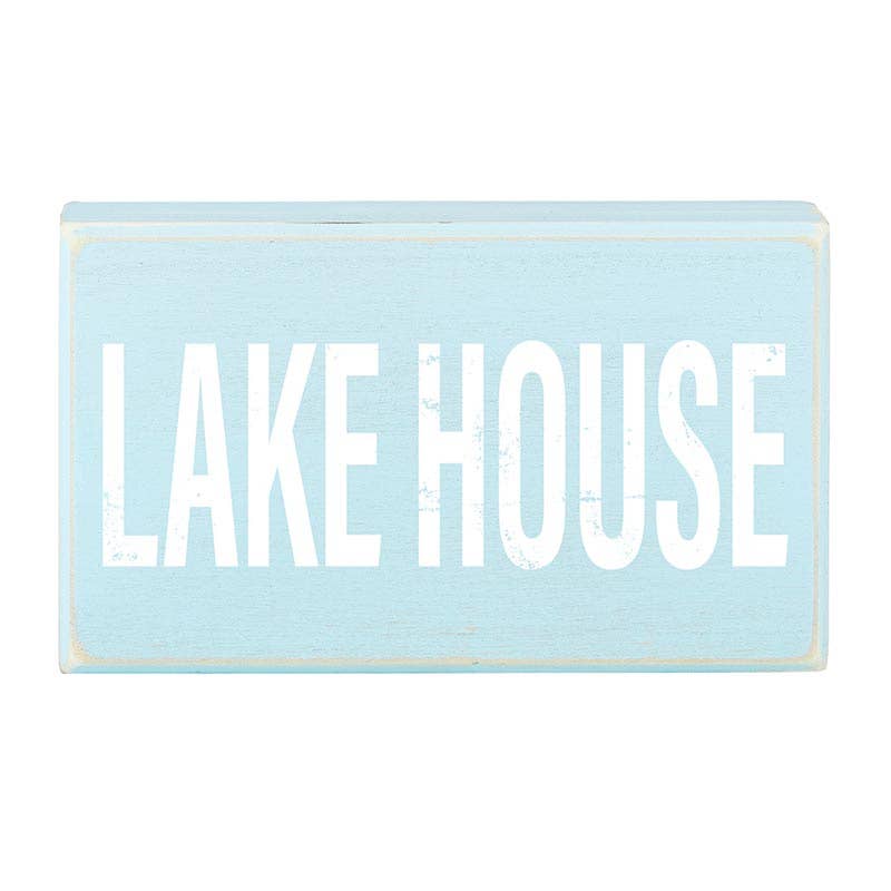 Box Sign - Lake House