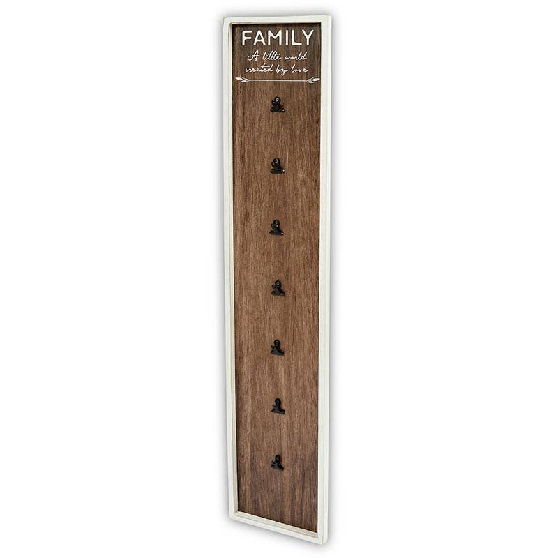 Wood Clip Sign - Family