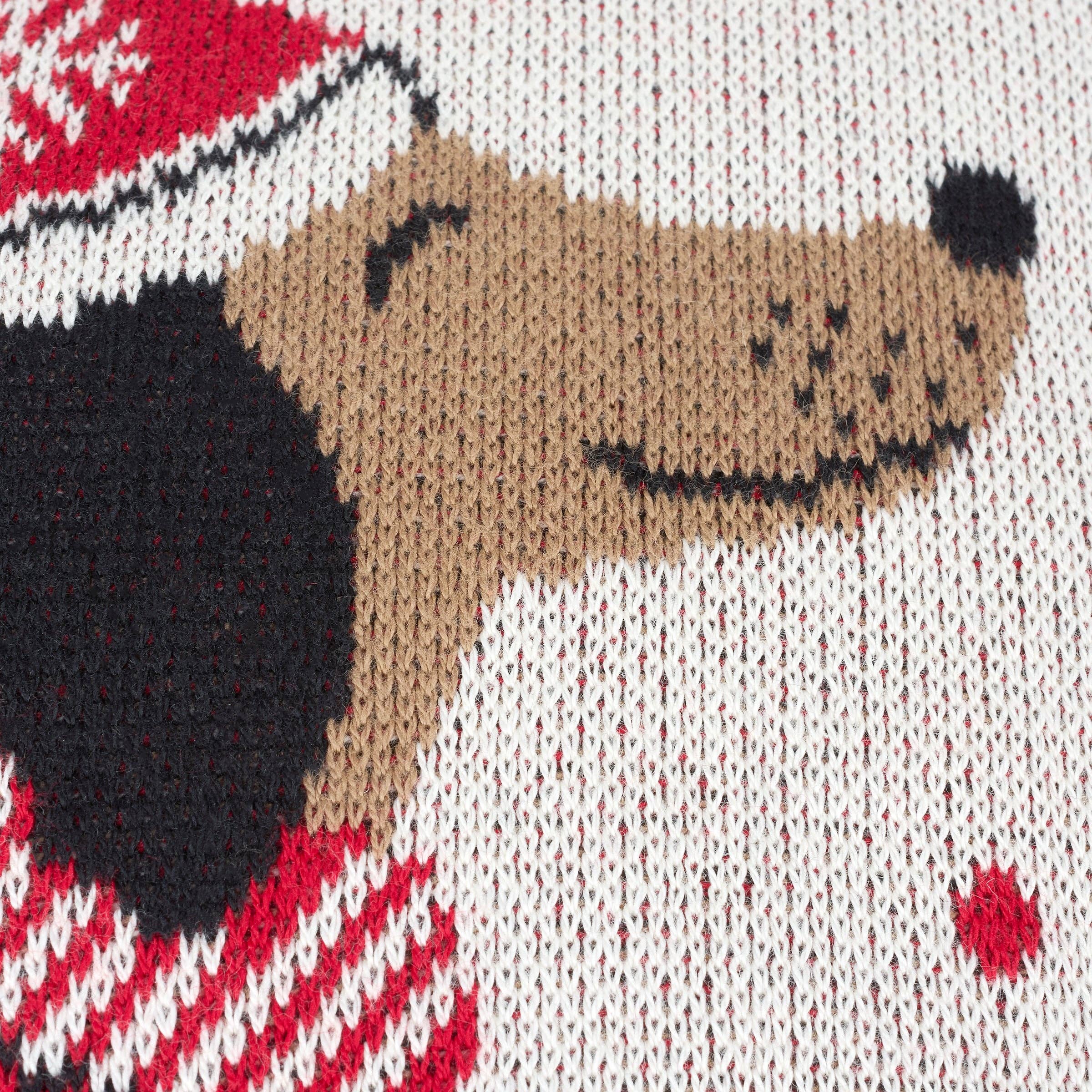 Winter Dachshund Pillow