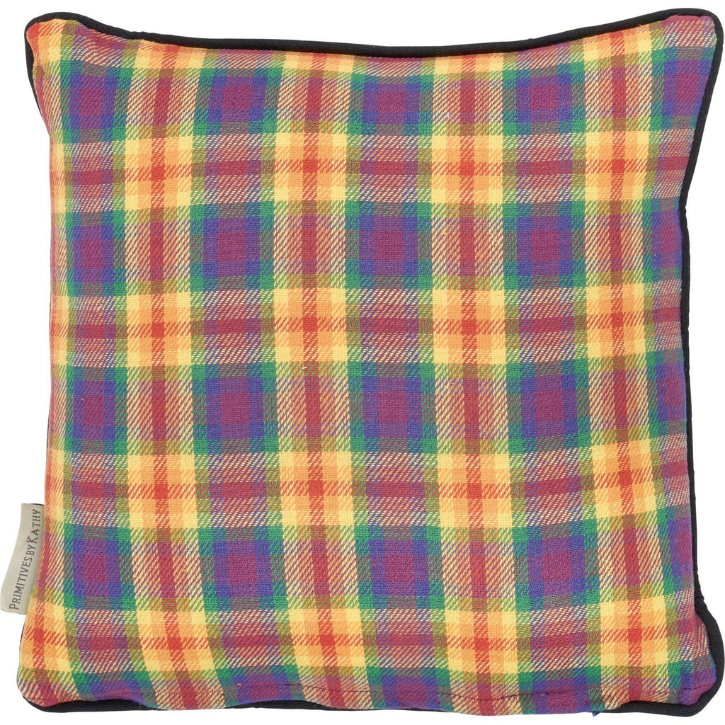 Pride Plaid Pillow