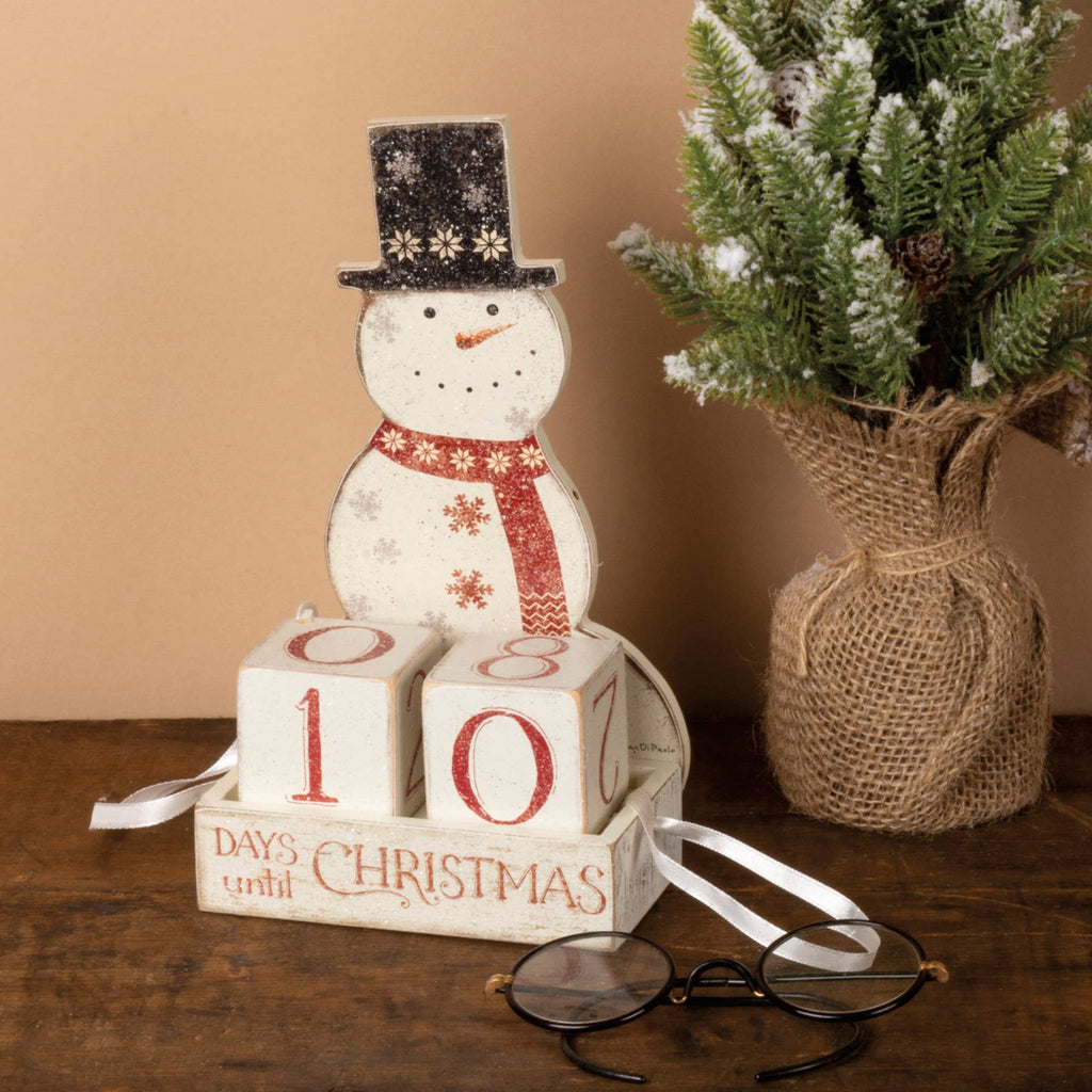 Snowman Block Countdown