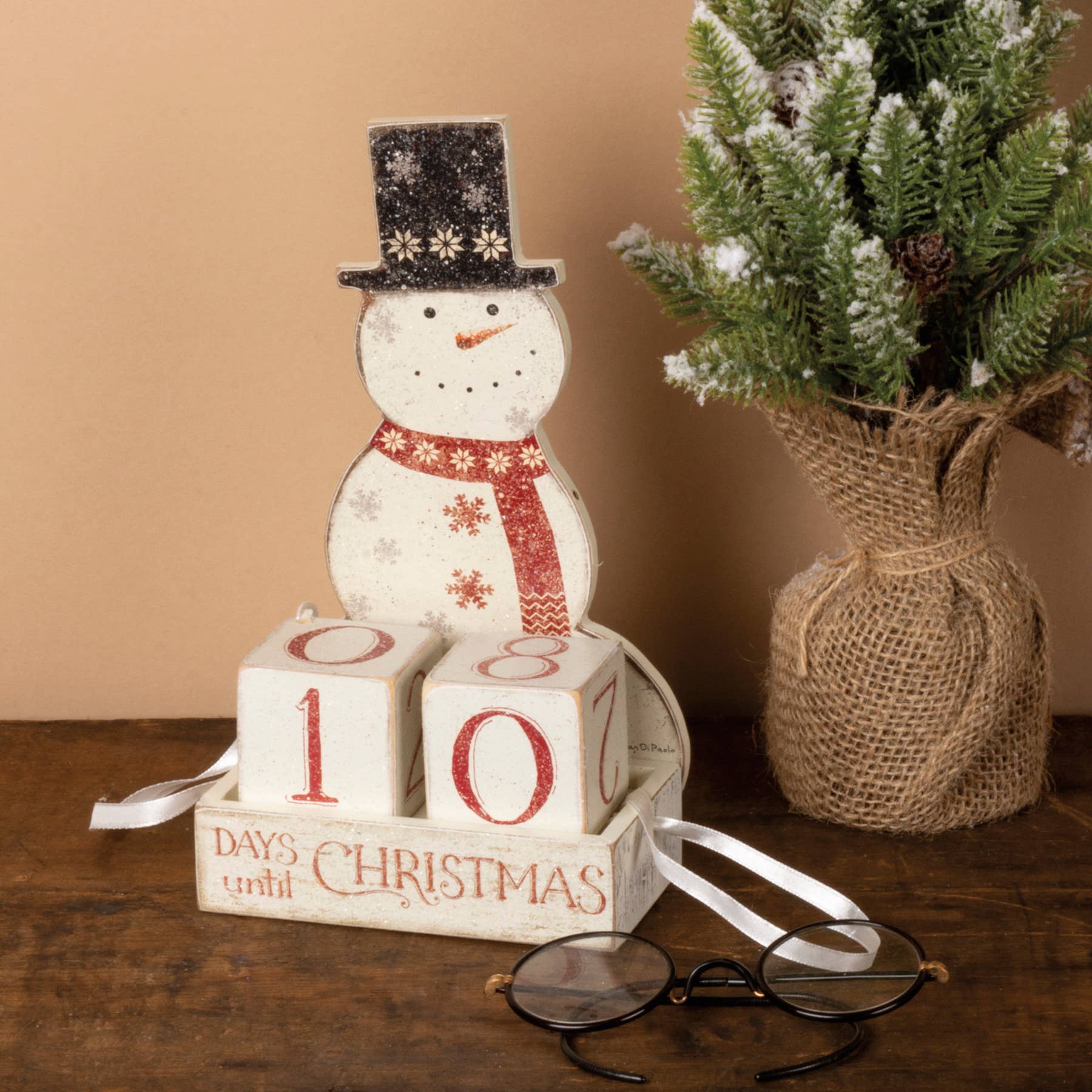 Snowman Block Countdown