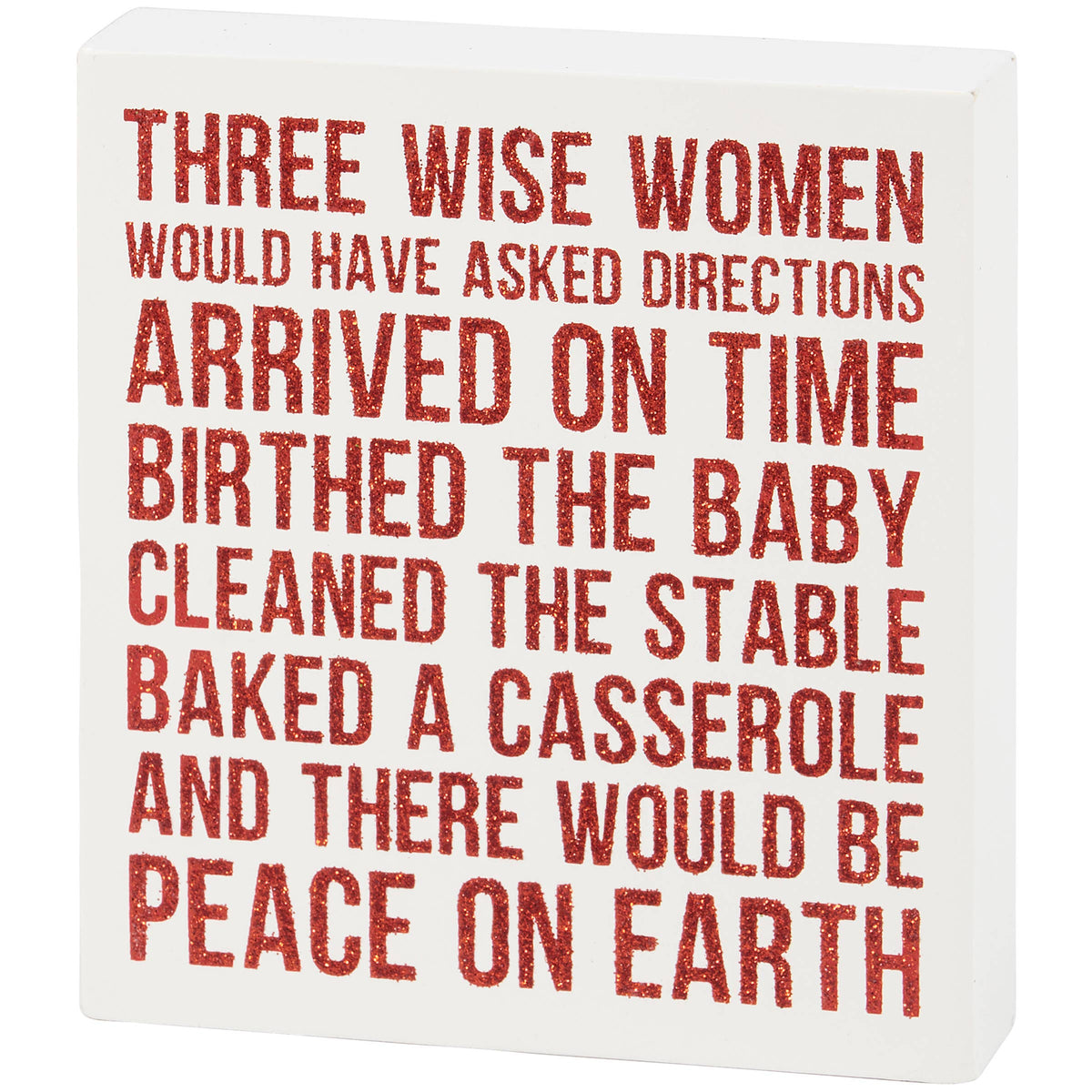 Three Wise Women Block Sign