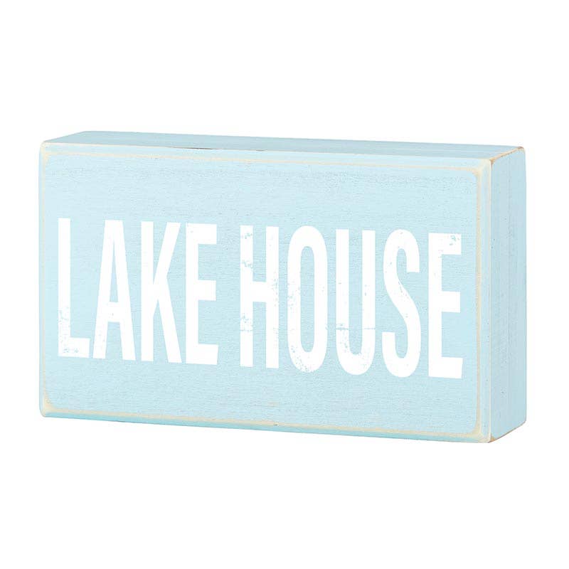 Box Sign - Lake House