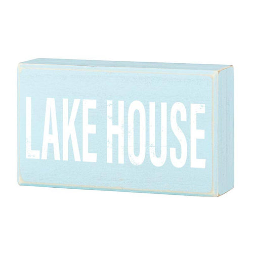 Box Sign - Lake House