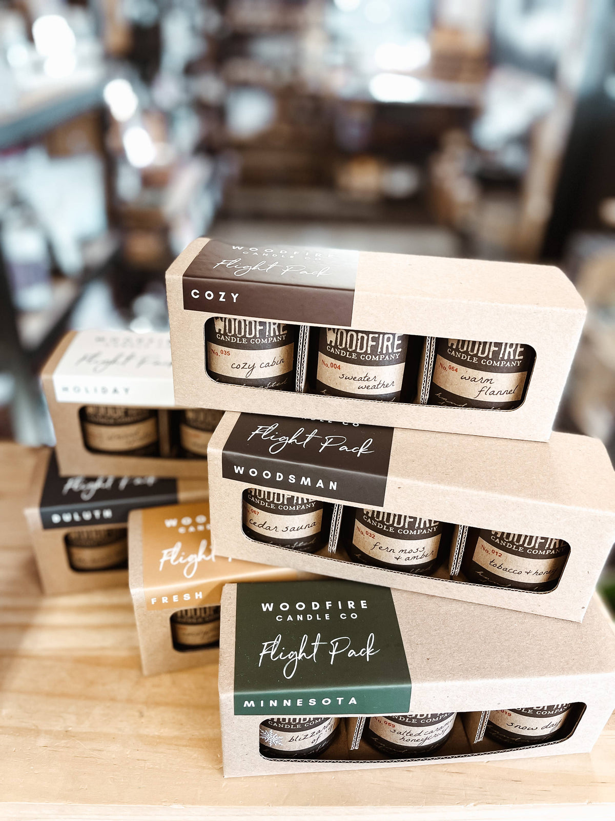 Woodfire Candle Co Flight Pack - Gift Set - Duluth Minnesota