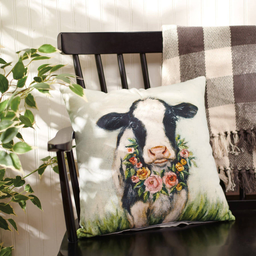 Floral Calf Pillow