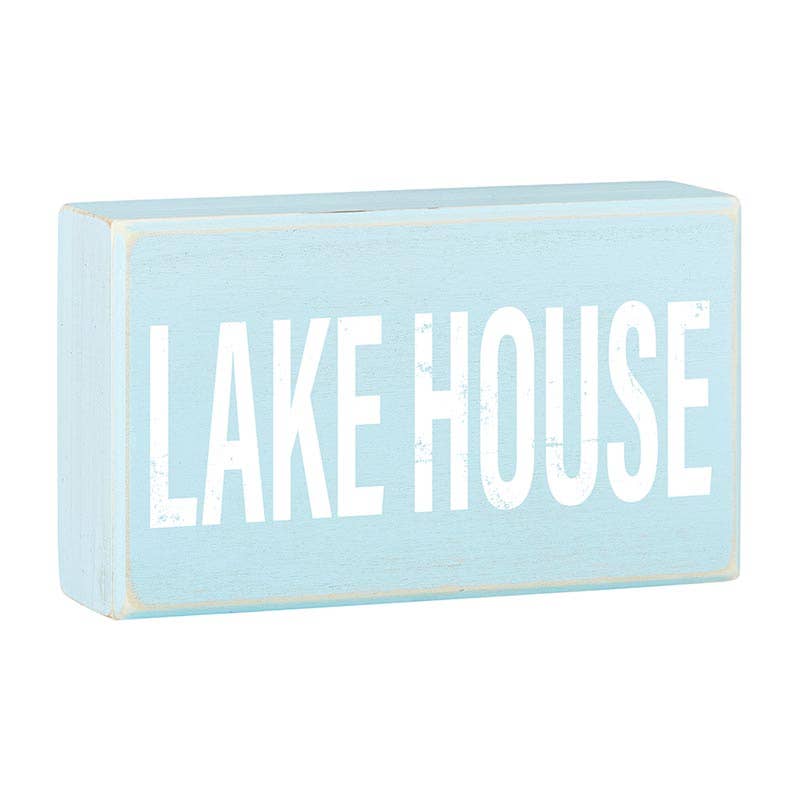 Box Sign - Lake House