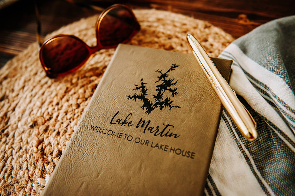 Custom Vacation House Guest Book Journal 