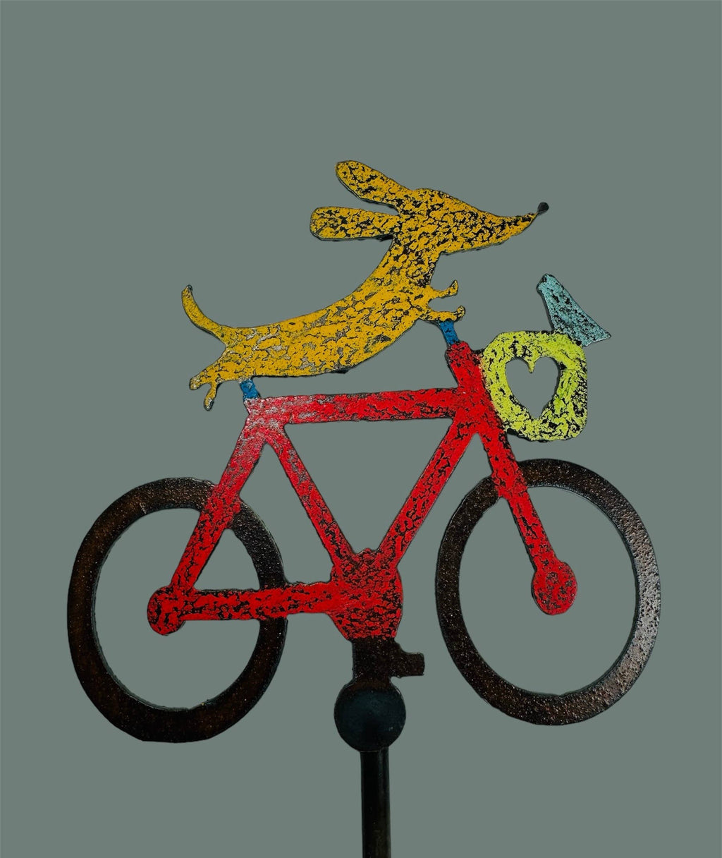 Bike plant stake Dog gardening Impulse buys gardener Pets
