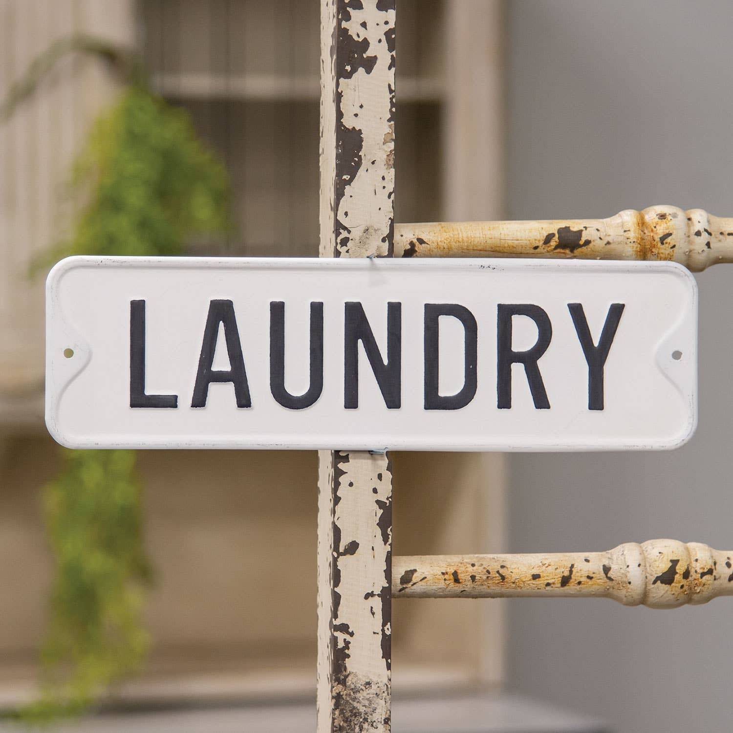 Laundry Farmhouse Metal Sign