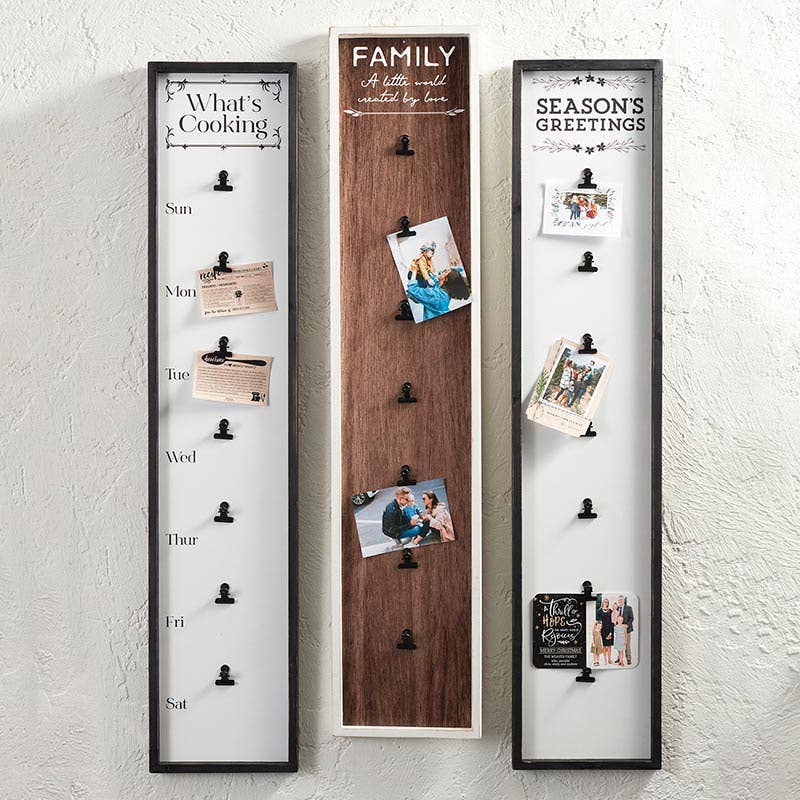 Wood Clip Sign - Family