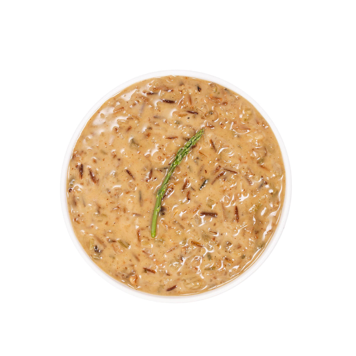 Asparagus Wild Rice Soup