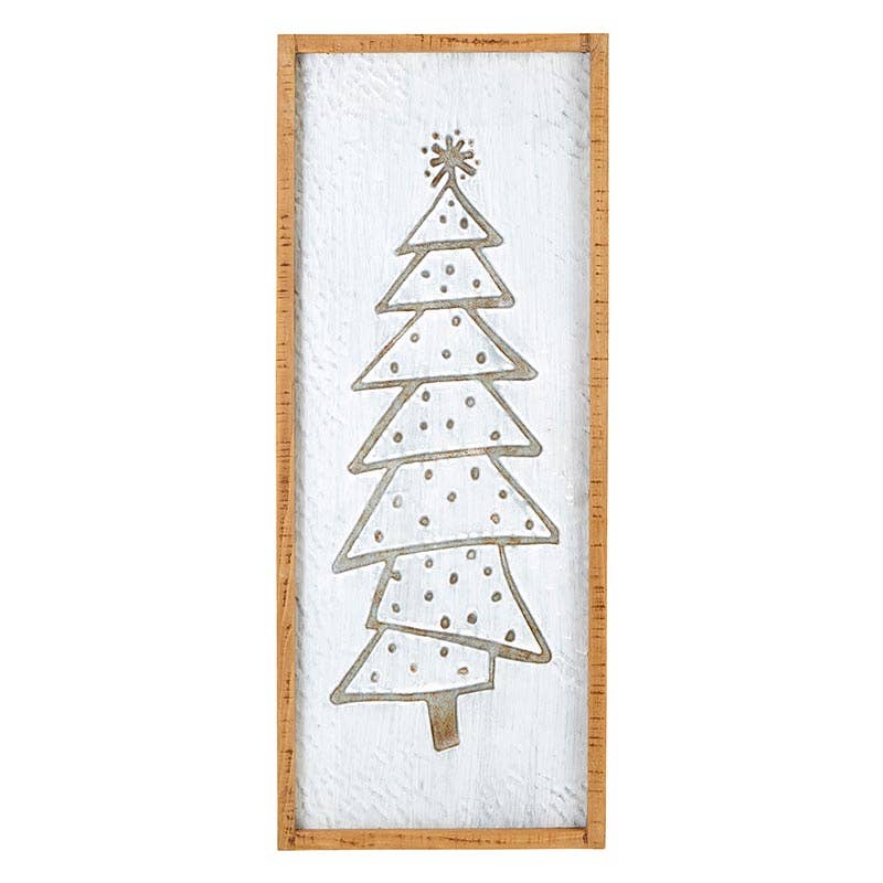 Holiday Cheer Metal Sign