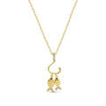 Hooked on You Fish Pendant Necklace