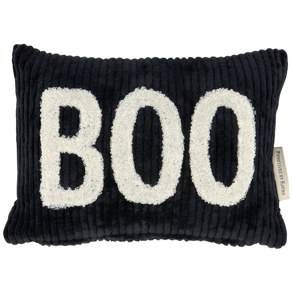 Black Boo Pillow