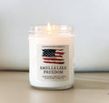 Smells Like Freedom Soy Candle / 4th of July / Military Gift