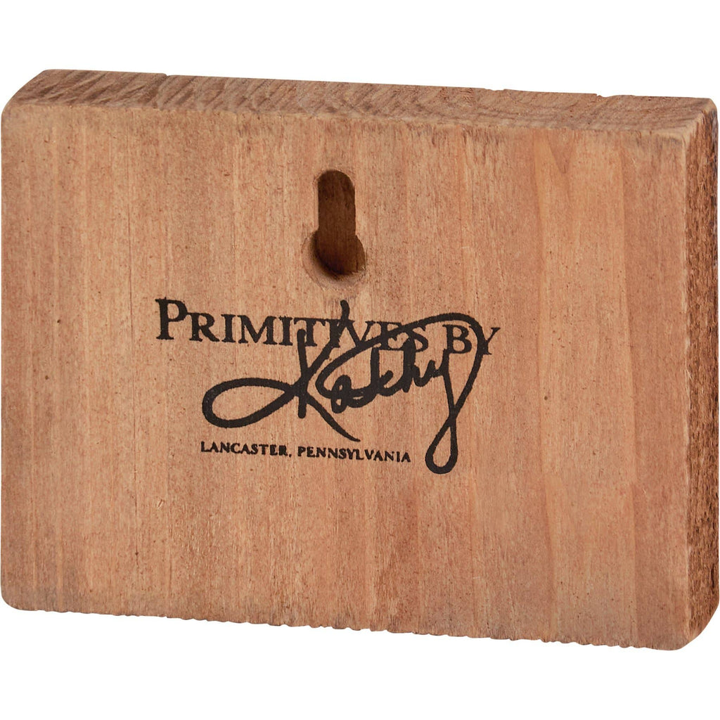 Highland Cow Block Sign