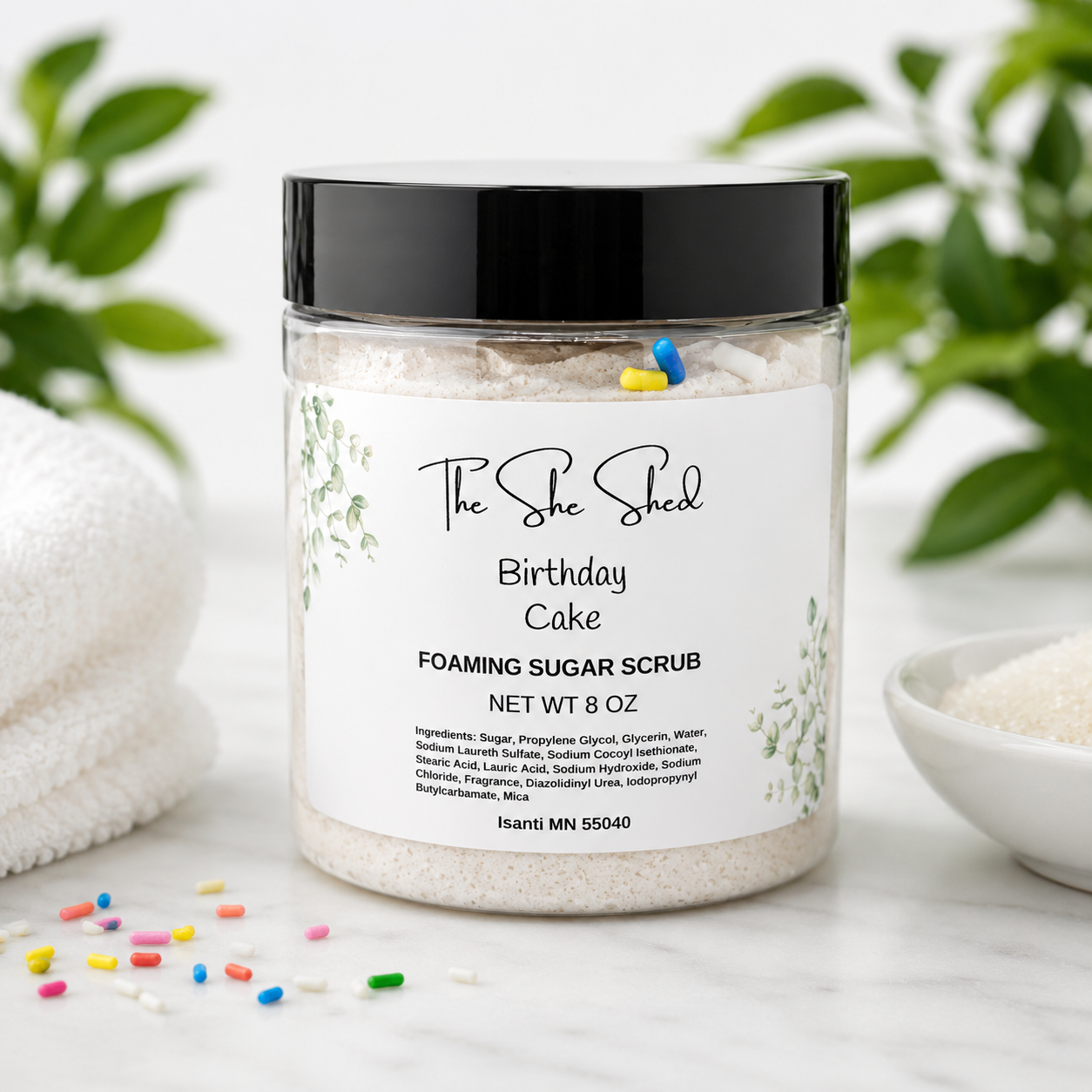 Whipped Foaming Sugar Scrub