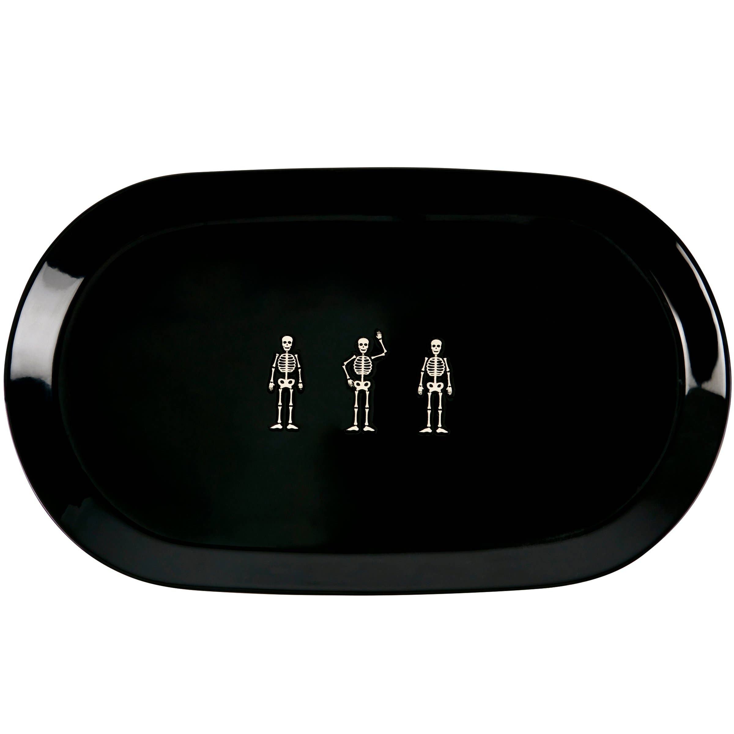 Skeletons Oval Platter