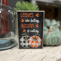 DB1023 Autumn Falling Leaves Block