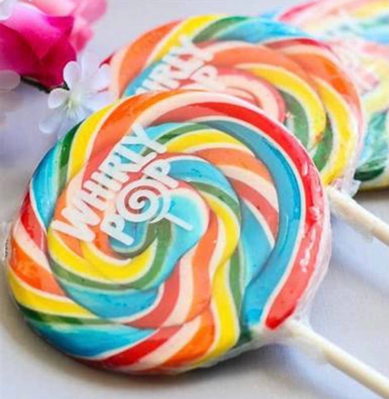 Whirly Pop Nostalgic Rainbow Lollipop 3 Inch 🍭