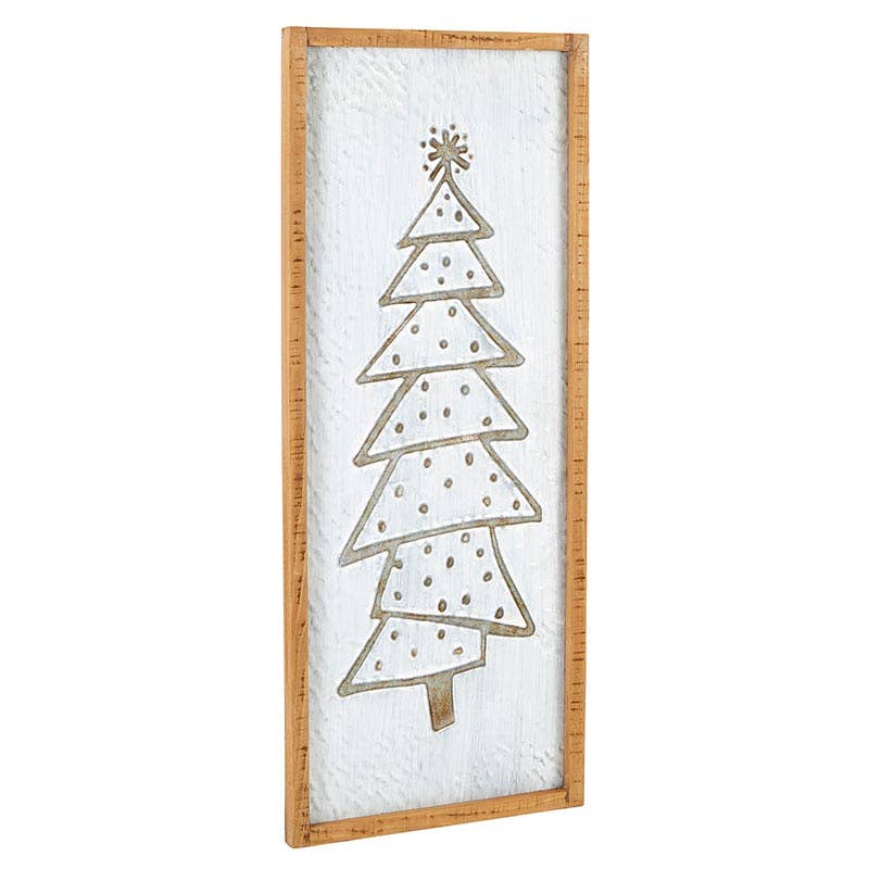 Holiday Cheer Metal Sign