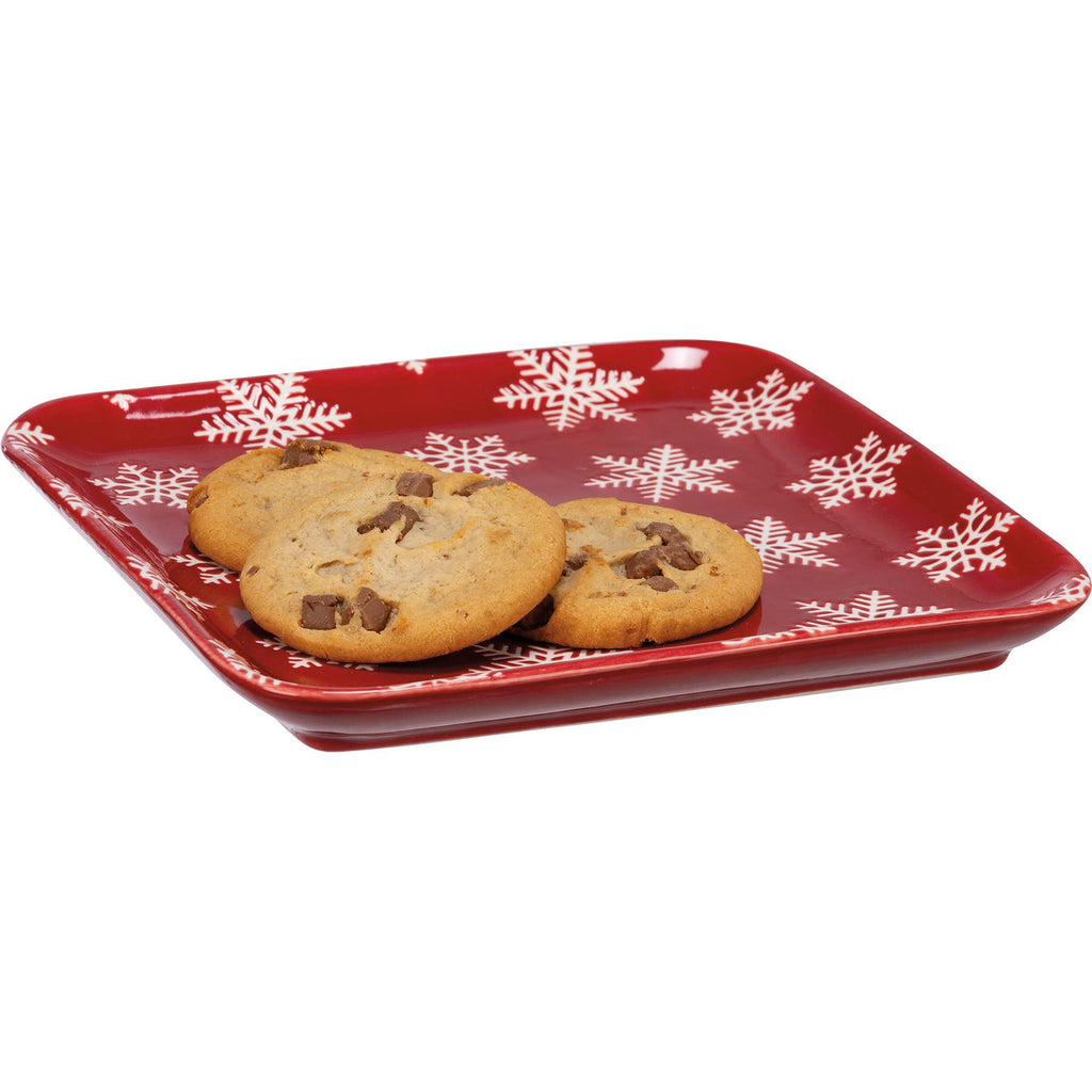 Snowflakes Tray