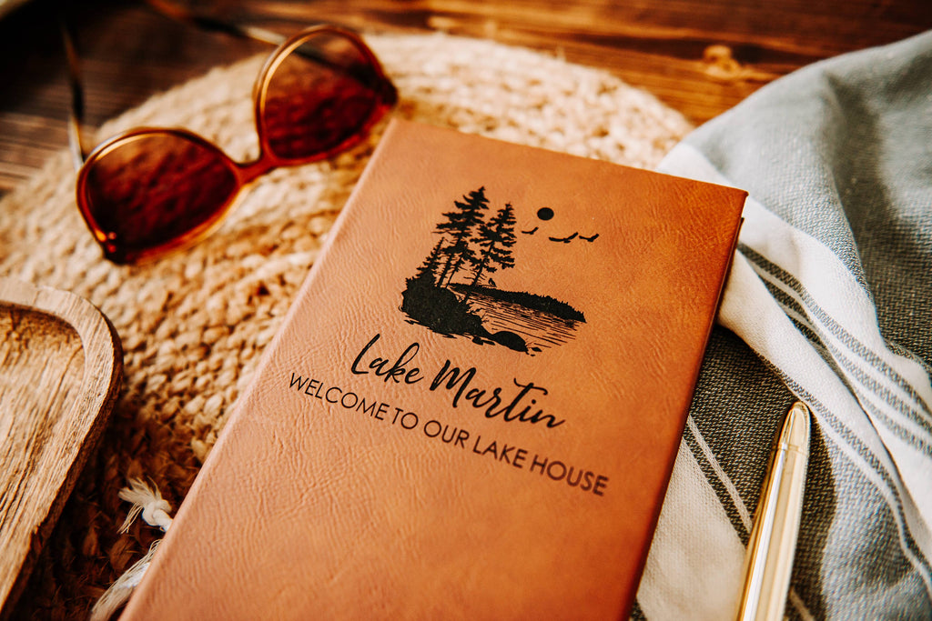 Custom Vacation House Guest Book Journal 