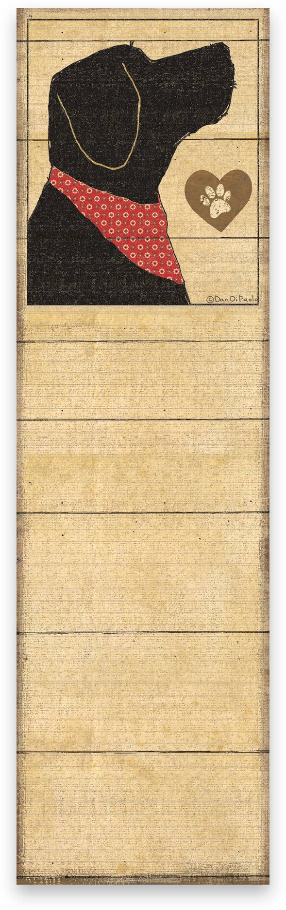 Dog List Pad