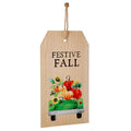 Fall Festive Wooden Door Tag Sign