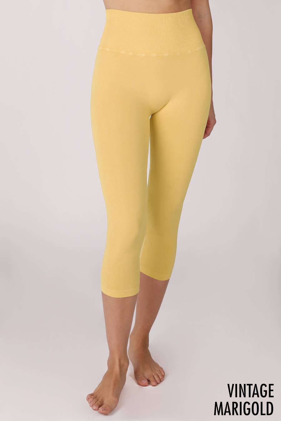 Vintage High Waist Capri