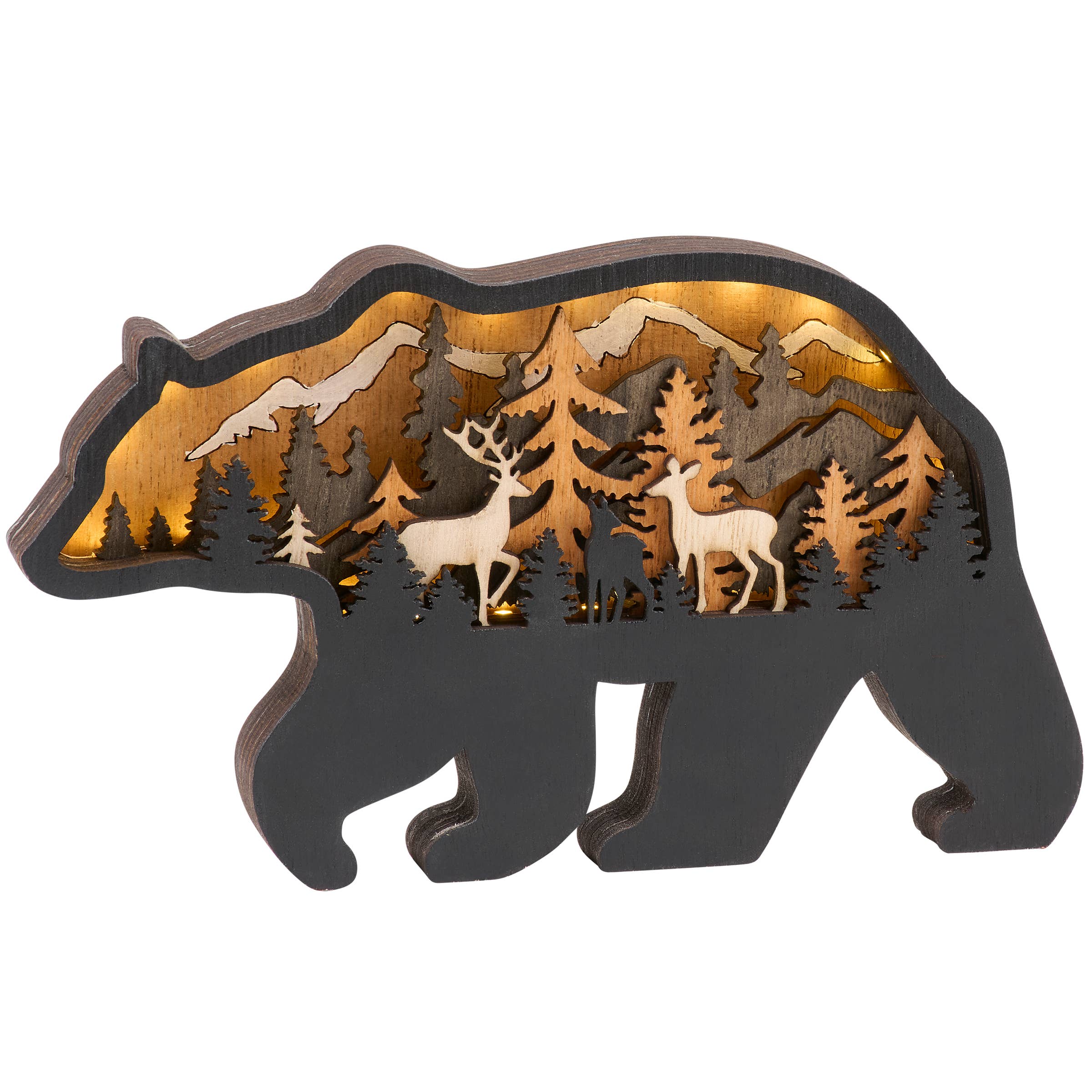 Lighted Bear Sitter