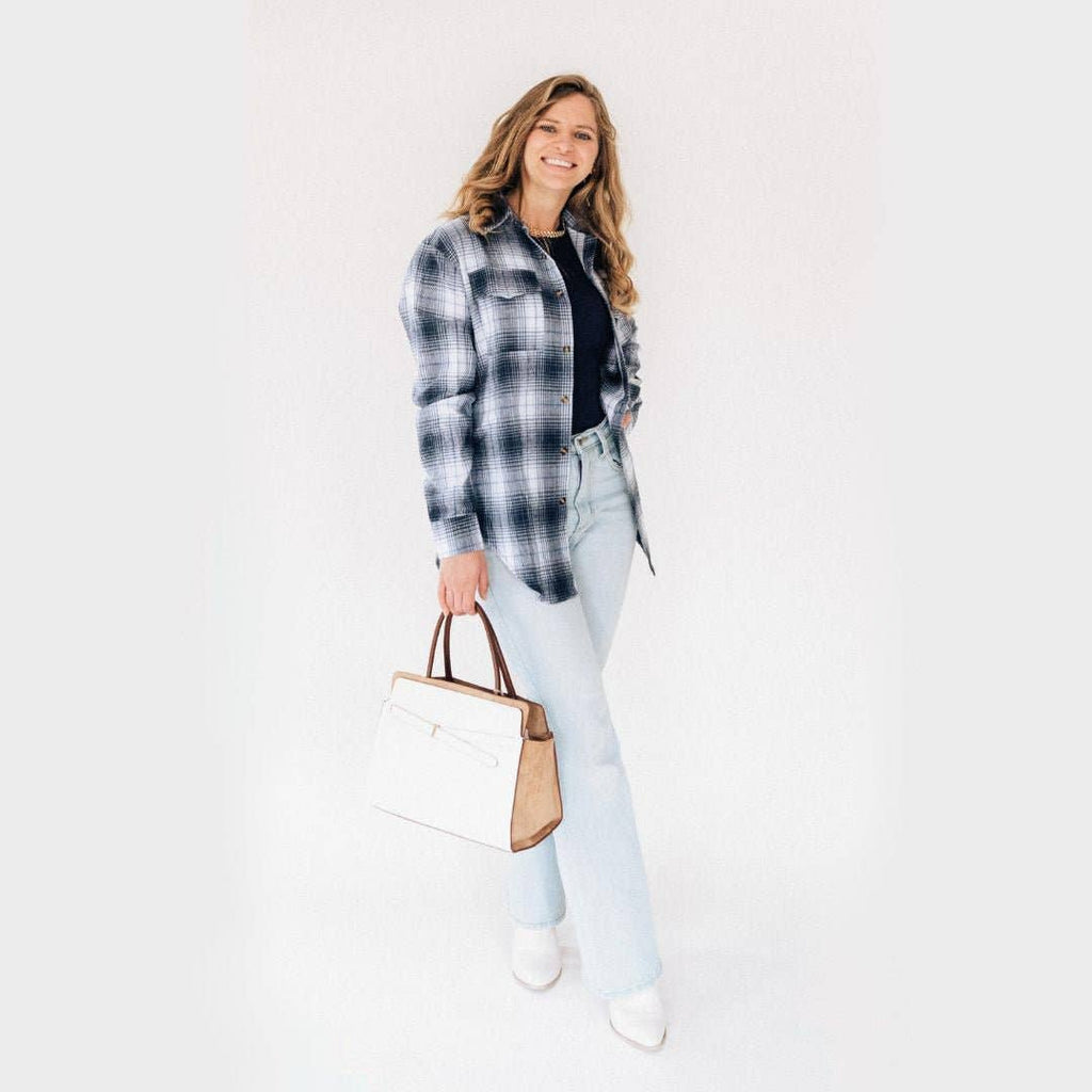 Lightweight Navy Flannel - Adult