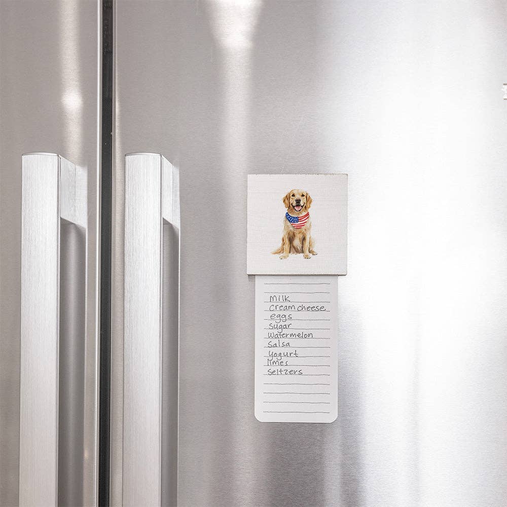 Patriotic Dog Magnet