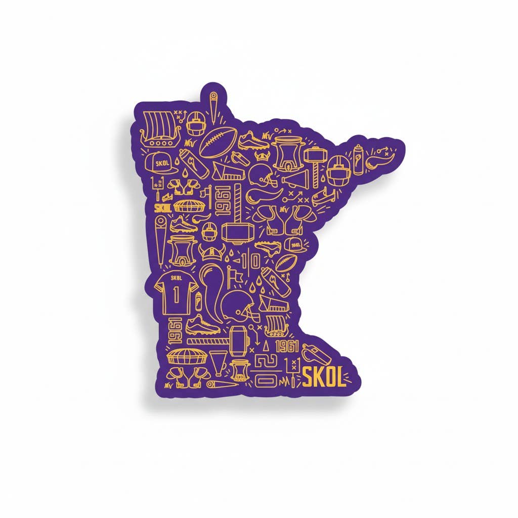 Minnesota Football Sticker