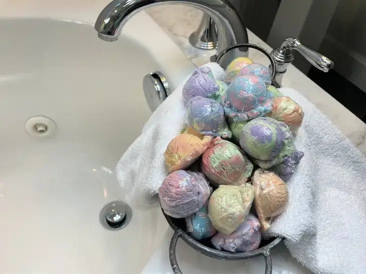 Bubble Scoops Solid Bubble Bath Cucumber Melon