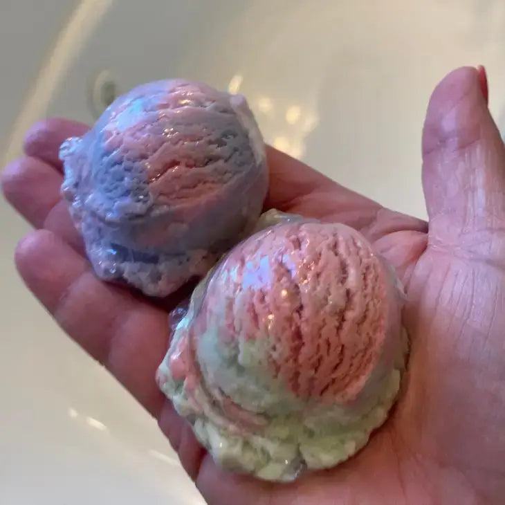 Bubble Scoops Solid Bubble Bath Coconut Cabana