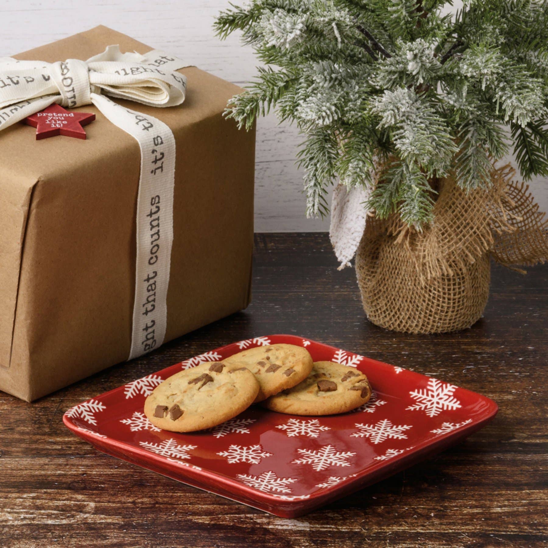 Snowflakes Tray